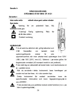 Предварительный просмотр 20 страницы Opal DT-9121 Operating Instructions Manual