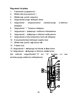 Предварительный просмотр 40 страницы Opal DT-9121 Operating Instructions Manual