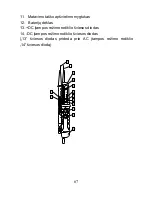 Предварительный просмотр 67 страницы Opal DT-9121 Operating Instructions Manual