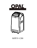 Opal MFP35-1280 Use And Care Manual предпросмотр