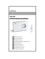 Opal MP-002 Instruction Manual preview