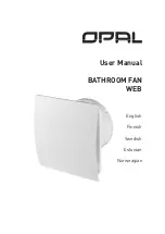 Предварительный просмотр 1 страницы Opal WEB User Manual