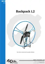 Предварительный просмотр 1 страницы Opale-Paramodels Backpack L2 Manual