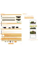 Preview for 2 page of OPCOM Farm GrowWall2G Quick Manual