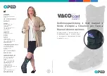 OPED Vaco Cast Diabetic User Manual предпросмотр