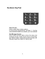 Preview for 6 page of Opel mobile Big Button Phones Operator'S Manual