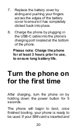 Preview for 20 page of Opel mobile BigButton M Operator'S Manual