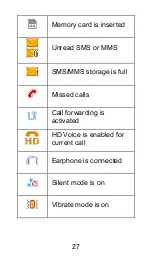 Preview for 27 page of Opel mobile BigButton M Operator'S Manual