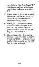 Preview for 117 page of Opel mobile BigButton M Operator'S Manual