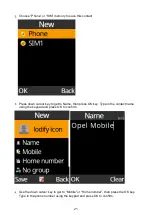 Preview for 21 page of Opel mobile FlipPhone 4 Operator'S Manual