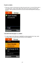 Preview for 24 page of Opel mobile FlipPhone 4 Operator'S Manual