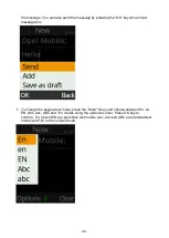 Preview for 34 page of Opel mobile FlipPhone 4 Operator'S Manual