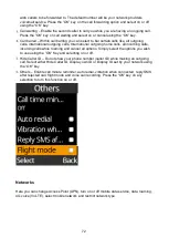 Preview for 72 page of Opel mobile FlipPhone 4 Operator'S Manual