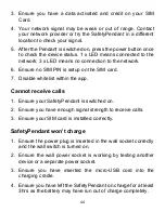 Preview for 44 page of Opel mobile SafetyPendant Operator'S Manual