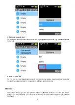 Preview for 21 page of Opel mobile TouchFlip Operator'S Manual