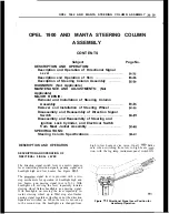 Предварительный просмотр 202 страницы Opel 1900 1973 Service Manual