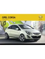 Opel 2013 Corsa Brochure & Specs preview