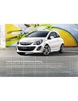 Preview for 2 page of Opel 2013 Corsa Brochure & Specs