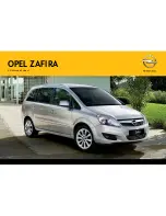 Opel 2014 Zafira Brochure & Specs предпросмотр