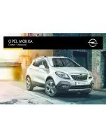 Opel 2015 Mokka Owner'S Manual предпросмотр