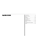 Preview for 5 page of Opel MOKKA NAVI 950/CD 600 Owner'S Manual