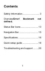 Preview for 2 page of Opel OMSZ622B Operator'S Manual