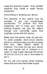 Preview for 7 page of Opel OMSZ622B Operator'S Manual