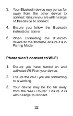 Preview for 33 page of Opel OMSZ622B Operator'S Manual