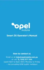 Preview for 34 page of Opel OMSZ622B Operator'S Manual