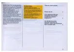 Preview for 16 page of Opel Speedster Operation, Safety, Maintenance Manual