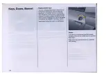 Preview for 23 page of Opel Speedster Operation, Safety, Maintenance Manual