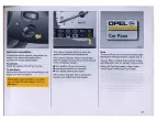 Preview for 24 page of Opel Speedster Operation, Safety, Maintenance Manual