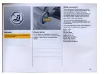 Preview for 34 page of Opel Speedster Operation, Safety, Maintenance Manual