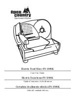 Open Country FS-130SK Care/Use Manual preview