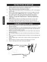 Preview for 12 page of Open Country FS-140RSK Care/Use Manual