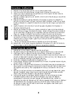 Preview for 10 page of Open Country FS-150SK Care/Use Manual