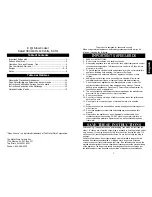 Preview for 2 page of Open Country SC-80 User Manual