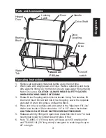 Preview for 5 page of Open Country Tumble Drumm TD-6065-13 Care/Use Manual