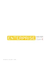 Предварительный просмотр 1 страницы Open-E NAS-XSR ENTERPRISE Manual