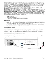 Preview for 16 page of Open Labs Miko LXD Operation Manual