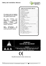 Preview for 2 page of Open Renewables 175-ME48 Safety And Installation Manual