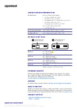 Preview for 2 page of Open Text Tableau Forensic T7u Quick Reference Manual