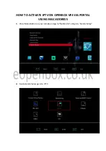 Preview for 1 page of Openbox V9S How-To