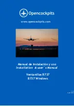 Preview for 1 page of Opencockpits B737 Installation & User Manual