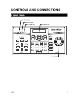 Предварительный просмотр 17 страницы OpenEye CA-501J User Manual