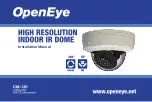 OpenEye CM-135 Installation Manual preview