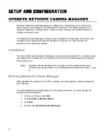 Предварительный просмотр 19 страницы OpenEye CM-722AI User Manual