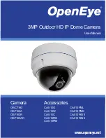 OpenEye OE-7163A User Manual preview