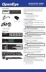 Preview for 1 page of OpenEye OE-CAE16HD Quick Start Manual