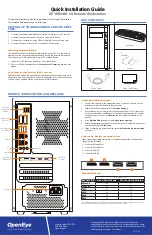 Предварительный просмотр 2 страницы OpenEye OE-RWS2M-OWS Quick Installation Manual